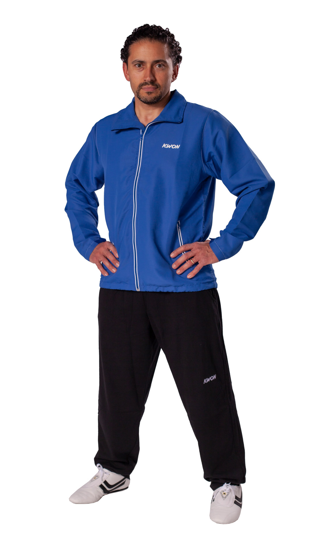 Training Team Jacket KWON Mix & Match Team Jacket for Martial Arts blue