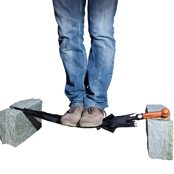 Selbstverteidigungsschirm