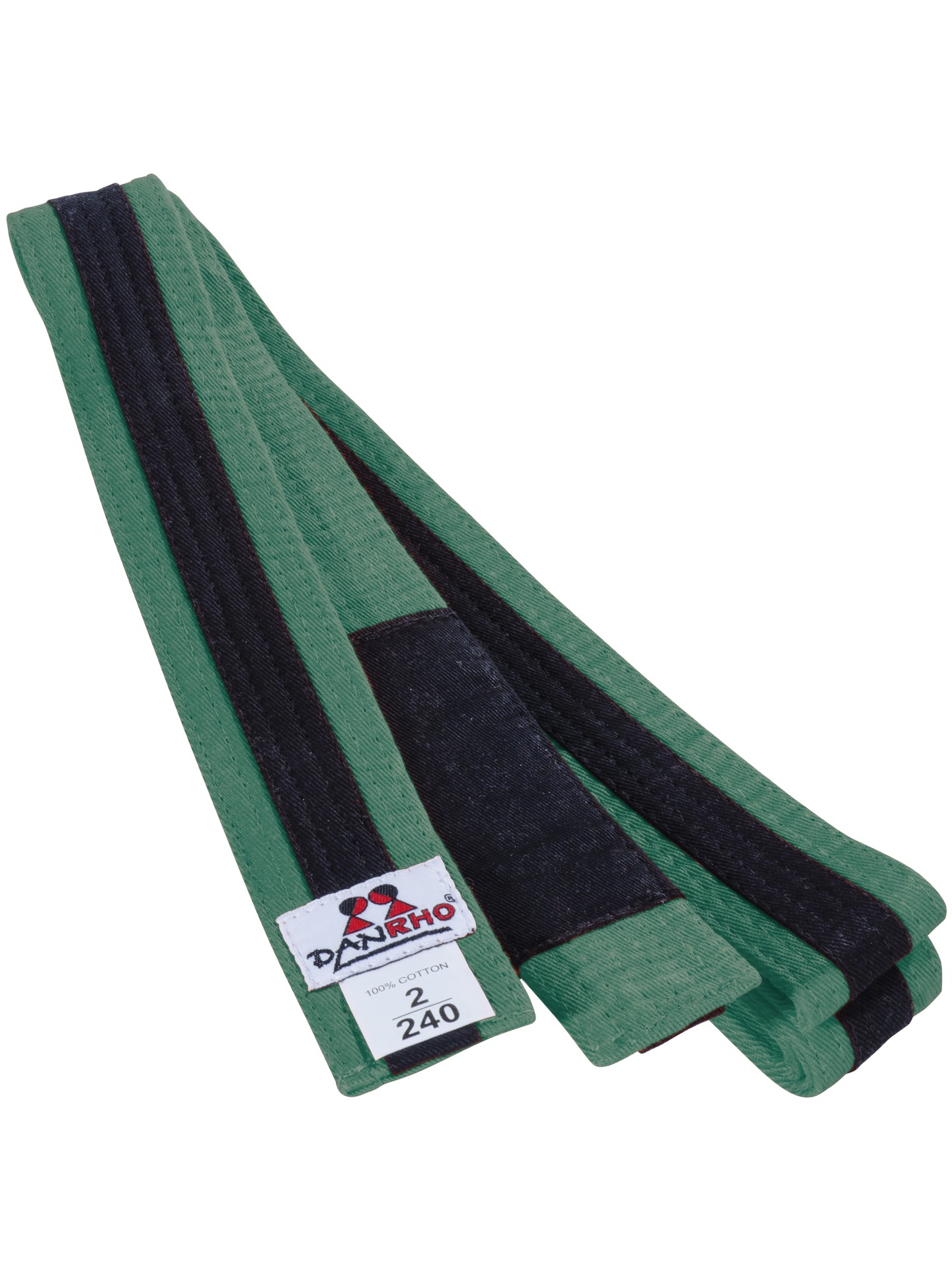 DANRHO Brazilian Jiu Jitsu children belt multicolor - extra sizes