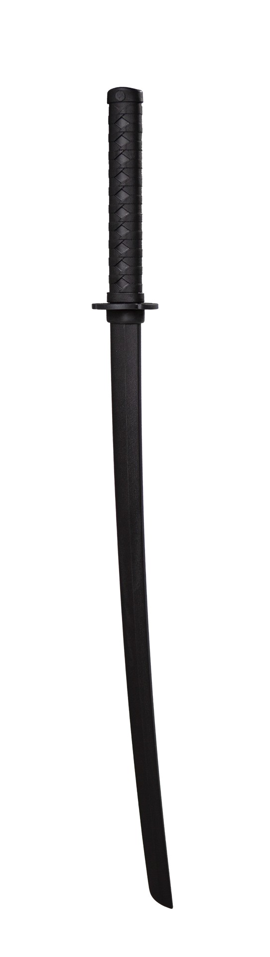 BAY Bokken-Katana Aus Schwarzem TPR-Kunststoff, 100 Cm, Mit Tsuba, Ca. 540 G, Für Budo- & Kampfsporttraining