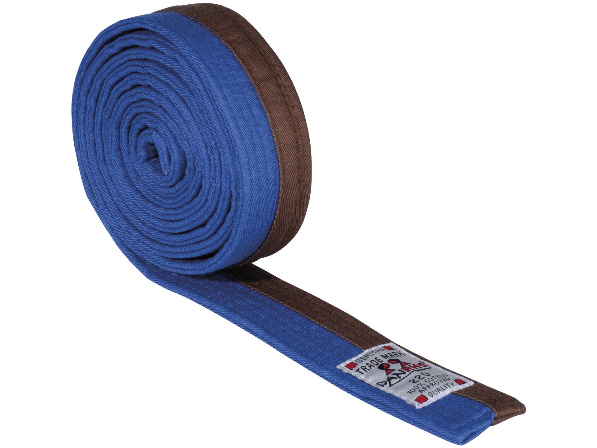 DANRHO martial arts belt two-colored