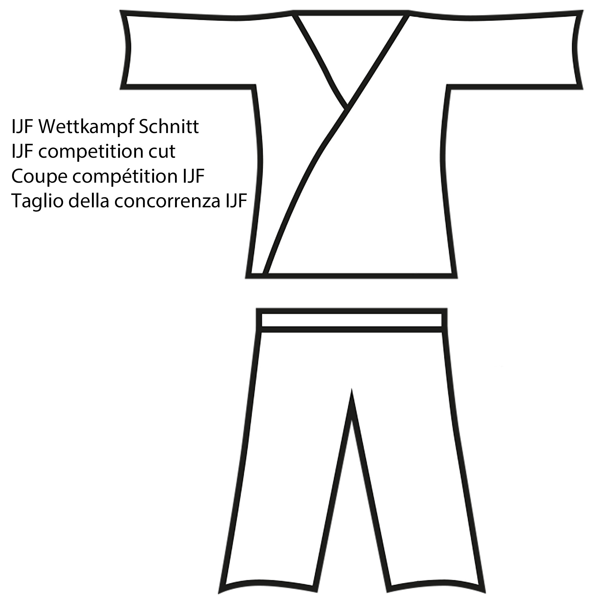 DANRHO Judogi Ultimate 750 blau- IJF anerkannt