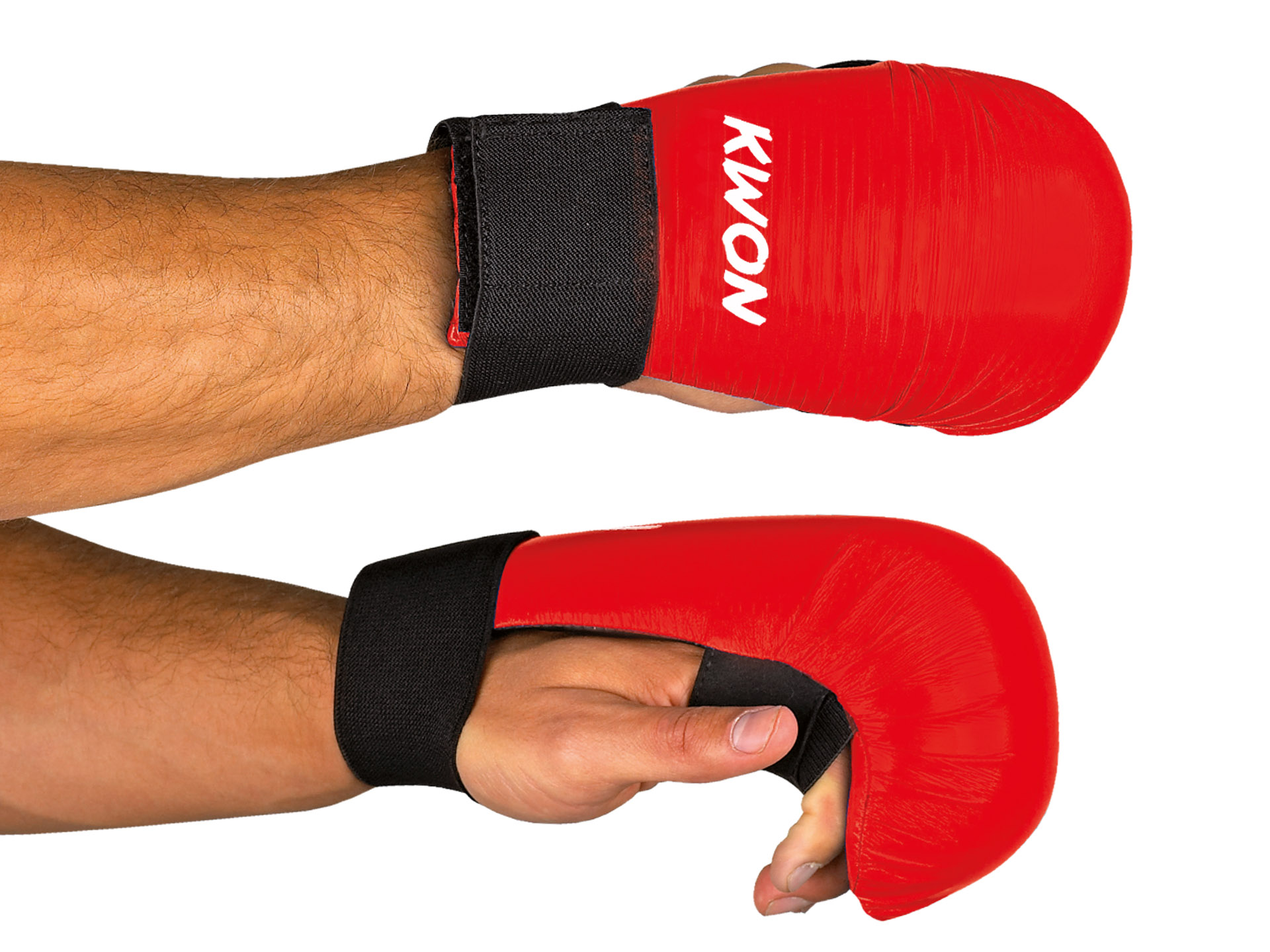 Karate Handschützer ohne Daumenschlaufe - WUKF anerkannt