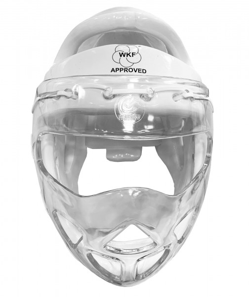 WACOKU Headgear with Visor - WKF approved