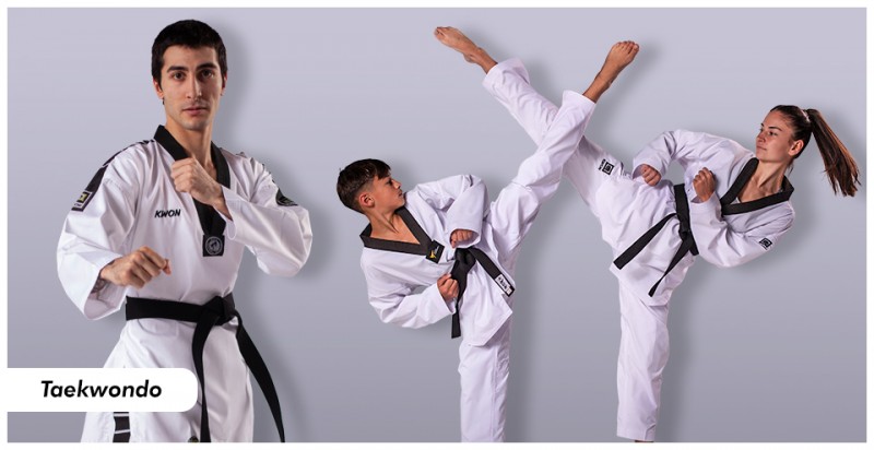 Taekwondo,Karate,Ju Jutsu,usw Weiß 150-200cm Kwon Universalhose Kampfsporthose 