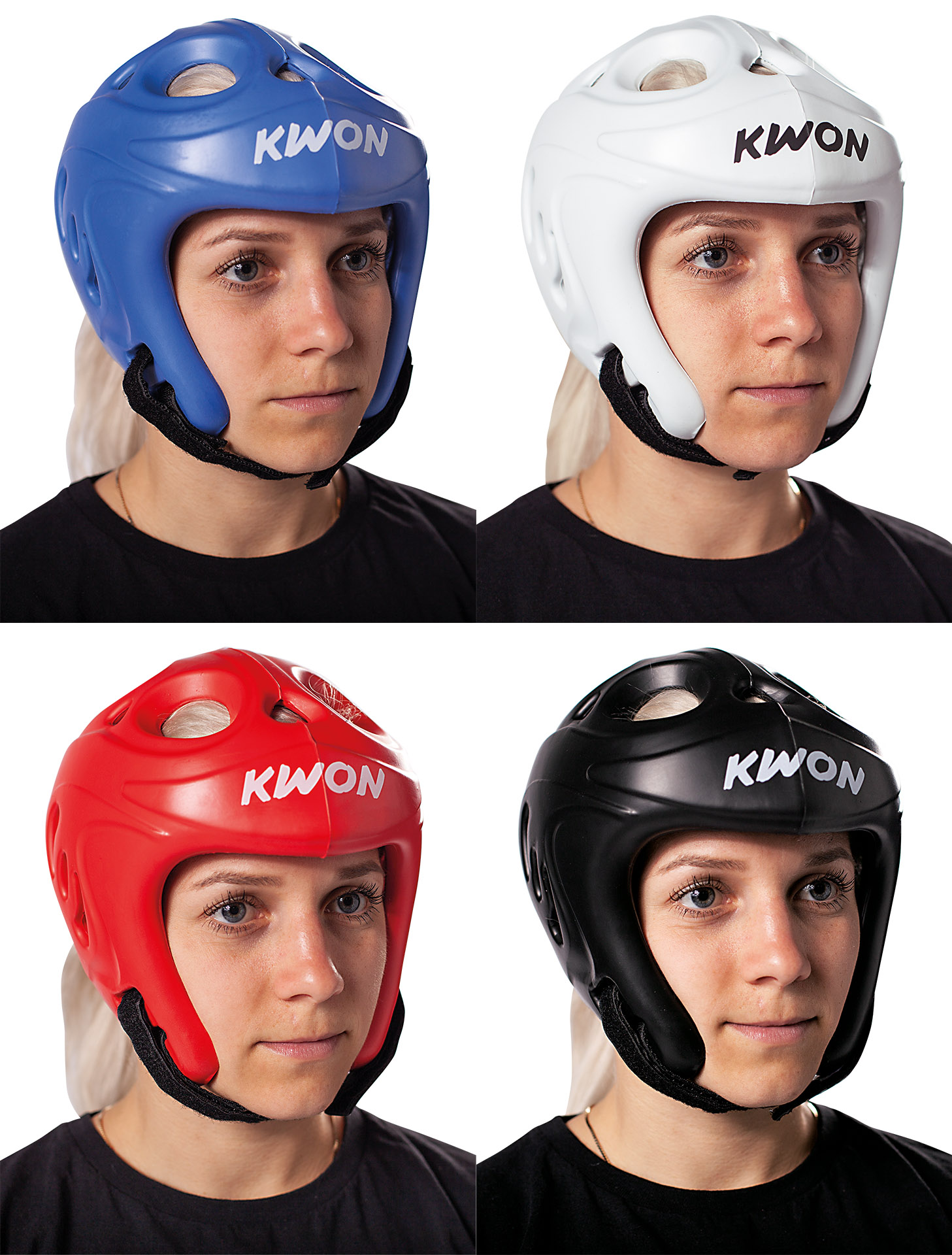 KWON Shocklite Kopfschutz für Taekwondo, Kickboxen / WKU , Boxen