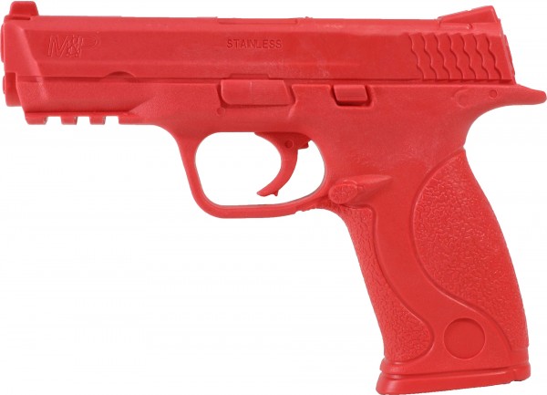 Training pistol hard plastic red