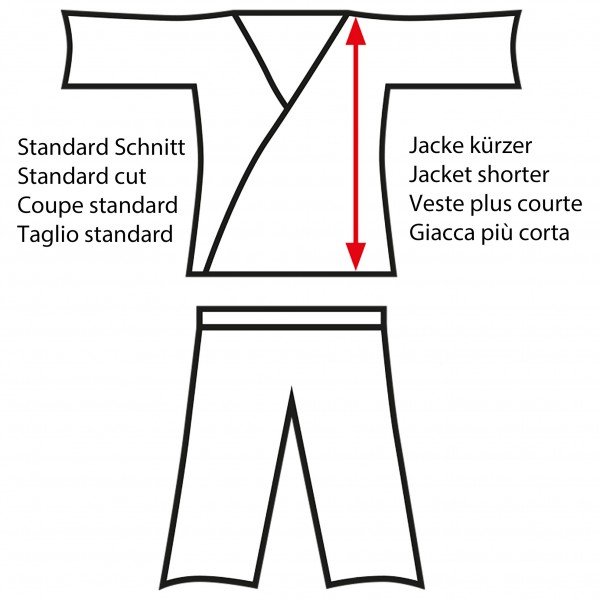 DANRHO Judo Uniform Ultimate Gold white