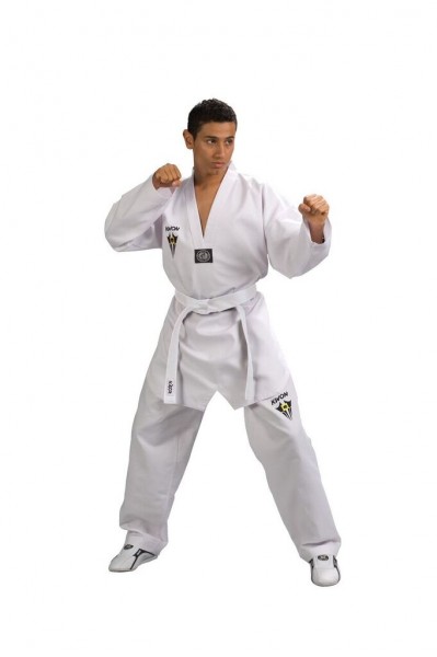 Starfighter TKD Uniform with white lapel