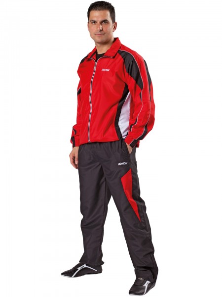 Track Suit Performance Micro red / black