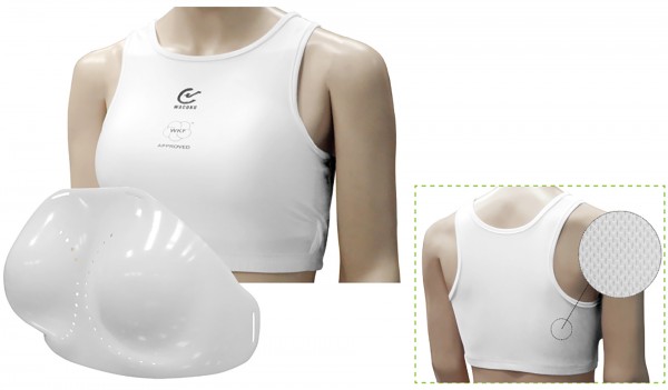 WACOKU Chest Protector Women WKF approved