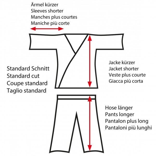 DANRHO Judo Gi | Ju Jutsu Uniform O-Goshi white for