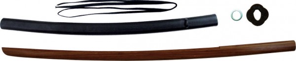 Bokken with plastic scabbard