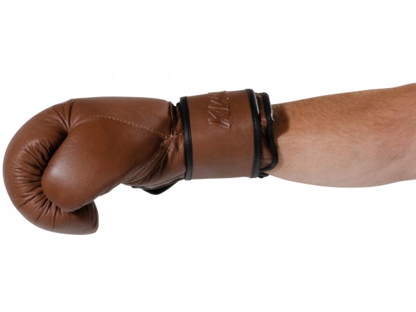 Boxing Gloves Knocking brown