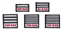 DANRHO Embroidered Emblem Judo-Belt Stripes DANRHO Embroidered Emblem Judo-Belt Stripes