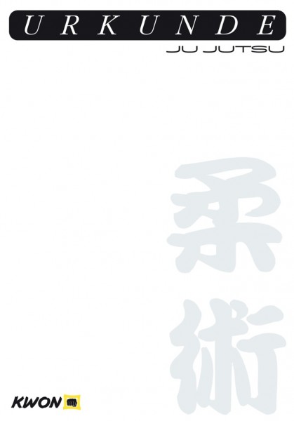 Urkunde Ju Jutsu