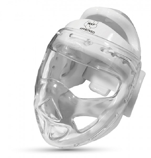 WACOKU Headgear with Visor - WKF approved
