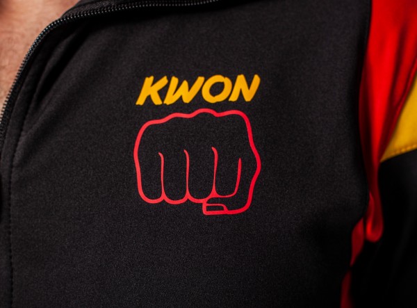 Tracksuit 1980 black/red/yellow