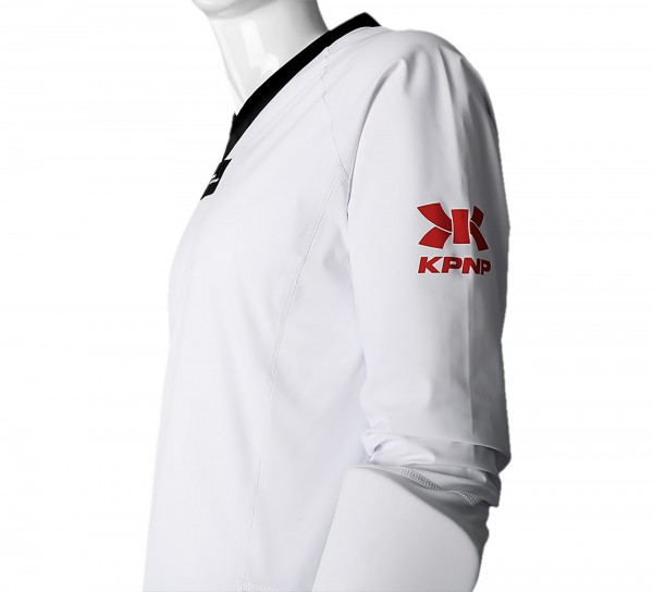 KPNP Taekwondo suit with black lapel - WT approved