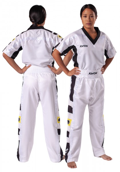 Kickboxing Uniform Challenge Plus white