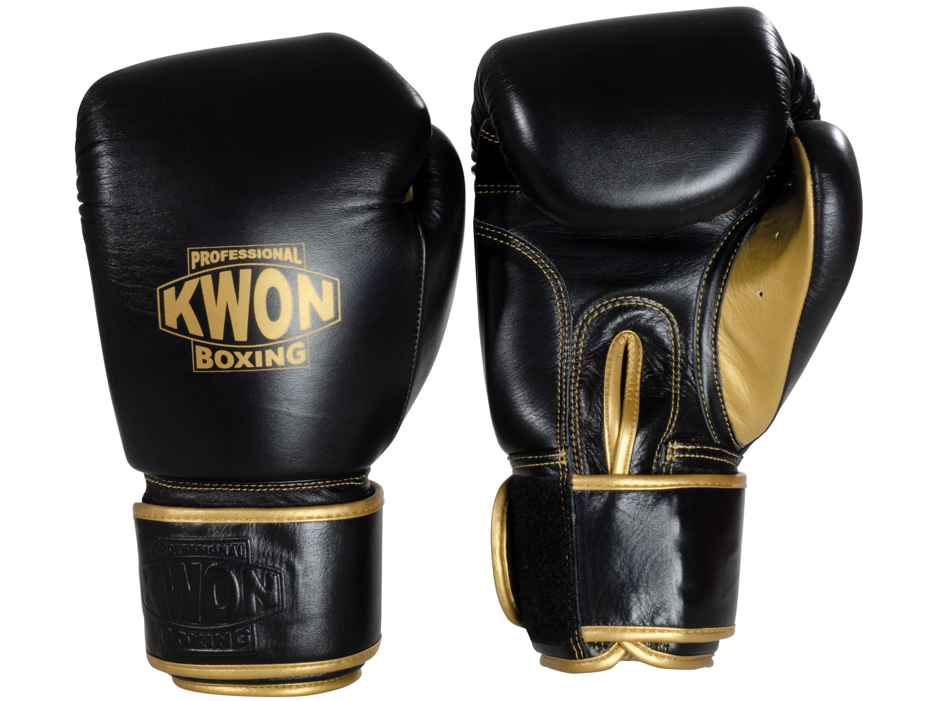KWON PROFESSIONAL BOXING Gloves Leather Sparring Defensive for kickboxing |  Thai boxes with Velcro