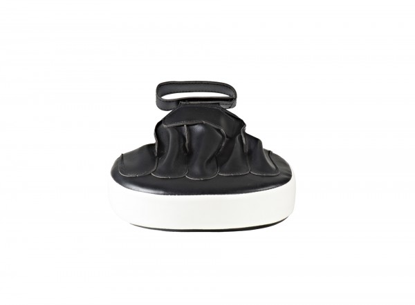 Coaching-Mitt schwarz-weiß