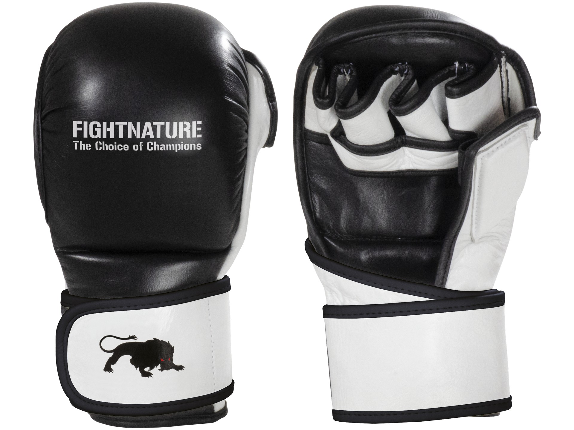 FIGHTNATURE MMA Sparring Gloves Leather