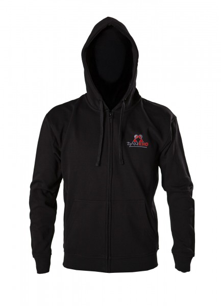 DANRHO Zip Hoody / Zipper black with logo