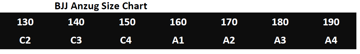 BJJ-Size-Chart