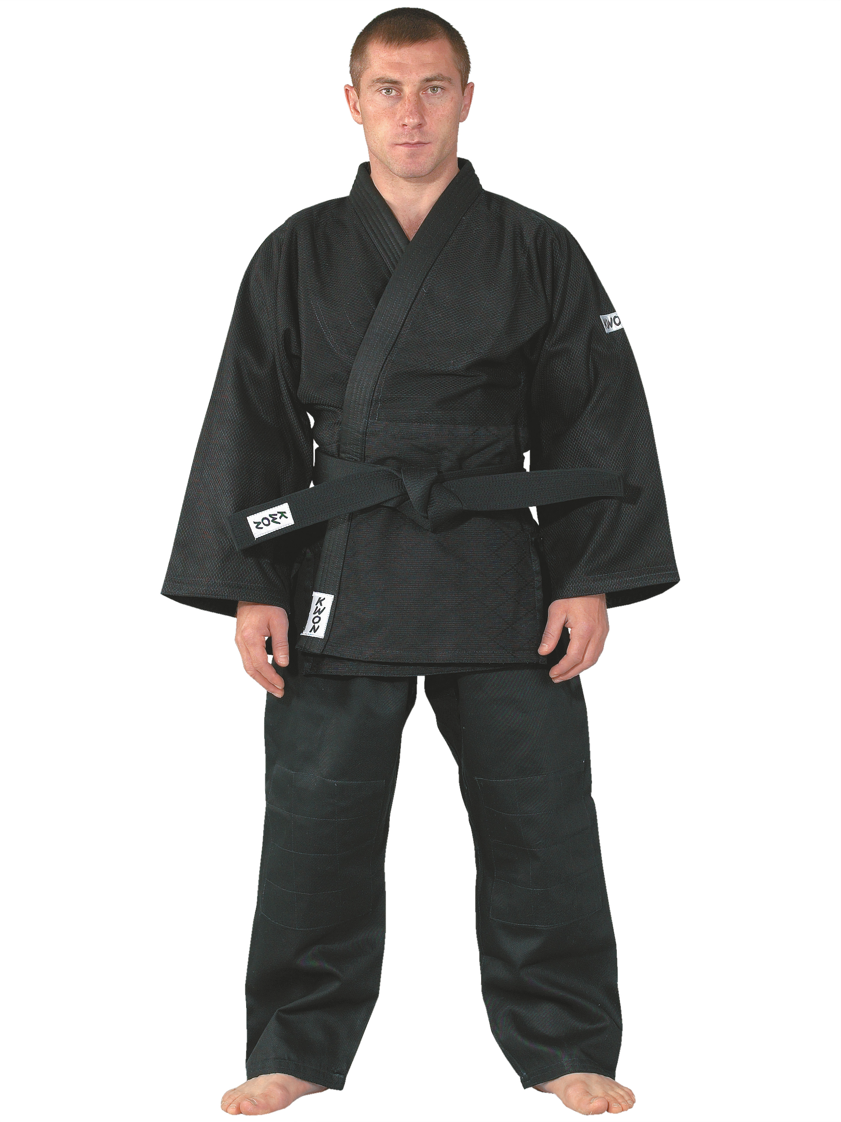 Größe:190 cm DanRho Ju Jutsu Anzug Shogun Plus Farbe:Schwarz 