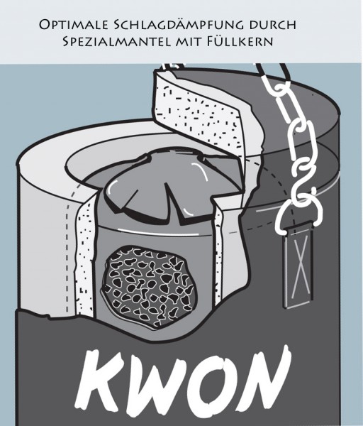 Punch Bag / Training Bag Standard 180 cm filled