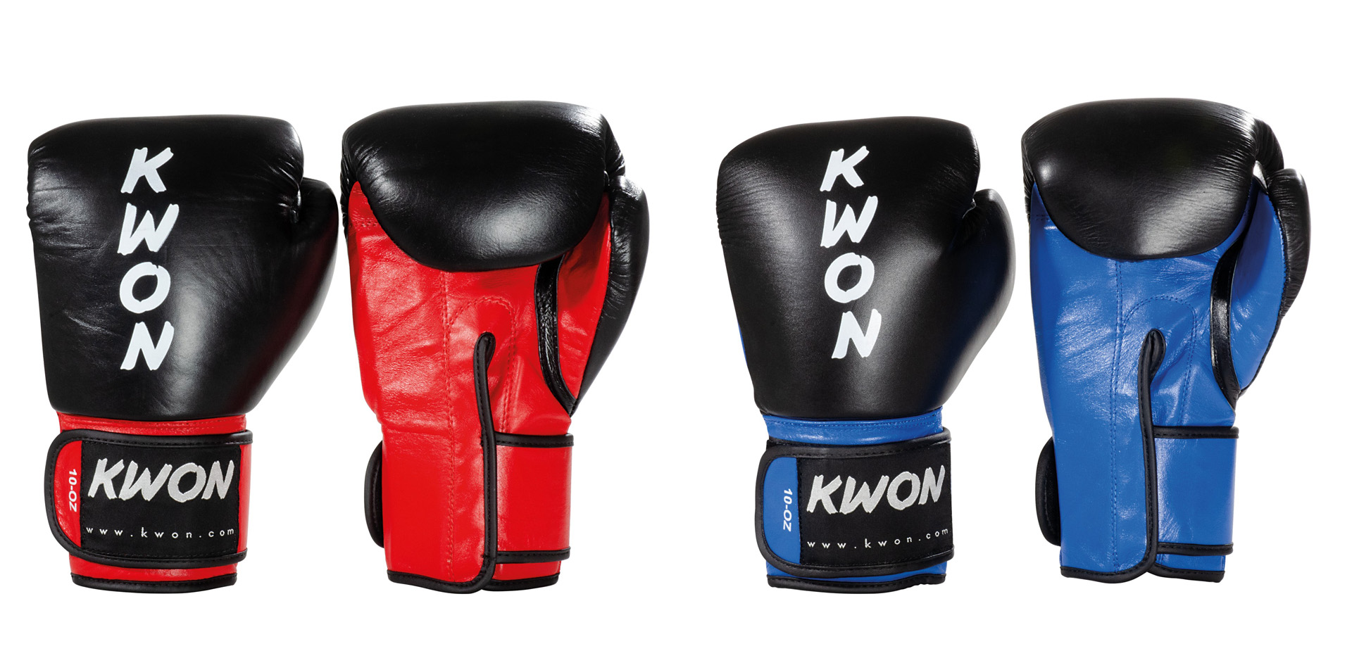 anerkannt Leder WKU Kickboxen | Boxhandschuhe KWON Kickboxhandschuhe - Champ KO