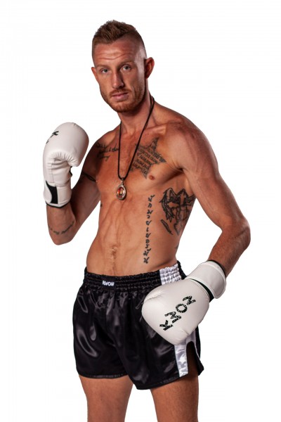 Boxing Glove Training white